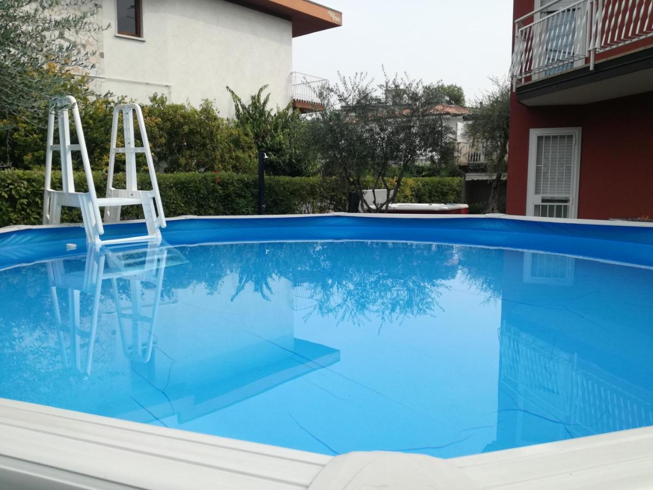 Appartamento Villa Elison Lazise Bagian luar foto